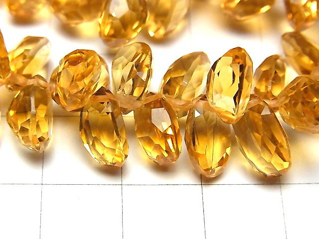 [Video] High Quality Citrine AAA Oval Faceted 9x7x5mm half or 1strand (Bracelet)