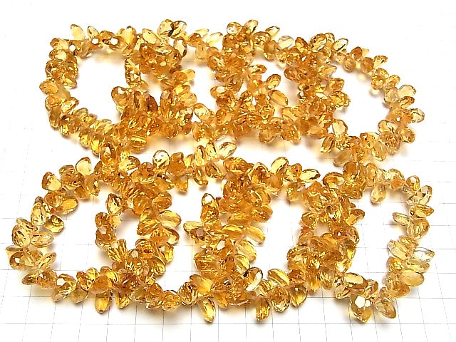 [Video] High Quality Citrine AAA Oval Faceted 9x7x5mm half or 1strand (Bracelet)