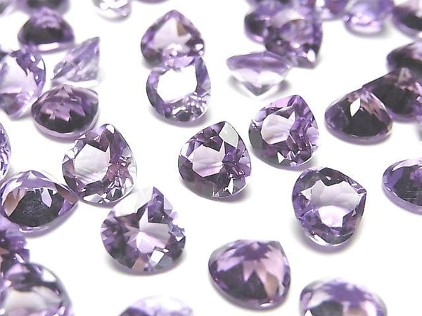 [Video] High Quality Pink Amethyst AAA Undrilled Chestnut Faceted 8 x 8 mm 5pcs $7.79!