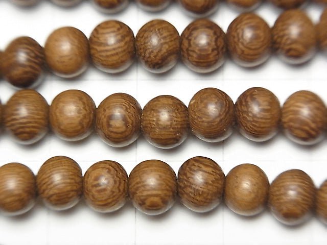 1strand $2.39! Wood Beads  Semi Round 6mm 1strand beads (aprx.15inch/38cm)