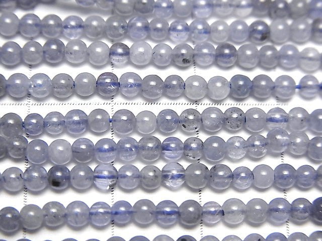Tanzanite AA+ Round 3mm half or 1strand beads (aprx.15inch / 38cm)