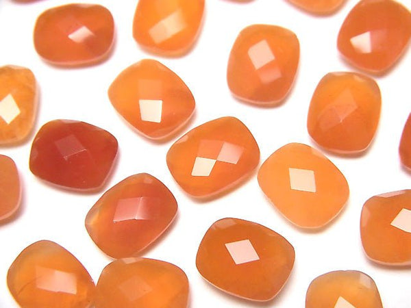 [Video] High Quality Carnelian AAA Undrilled Faceted Rectangle 10x8x4mm 5pcs $11.79!