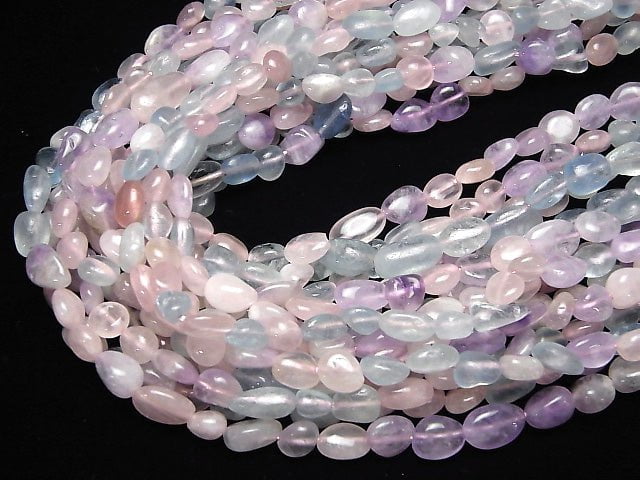 [Video] Mixed Stone Small Size Nugget 1strand beads (aprx.15inch / 36cm)